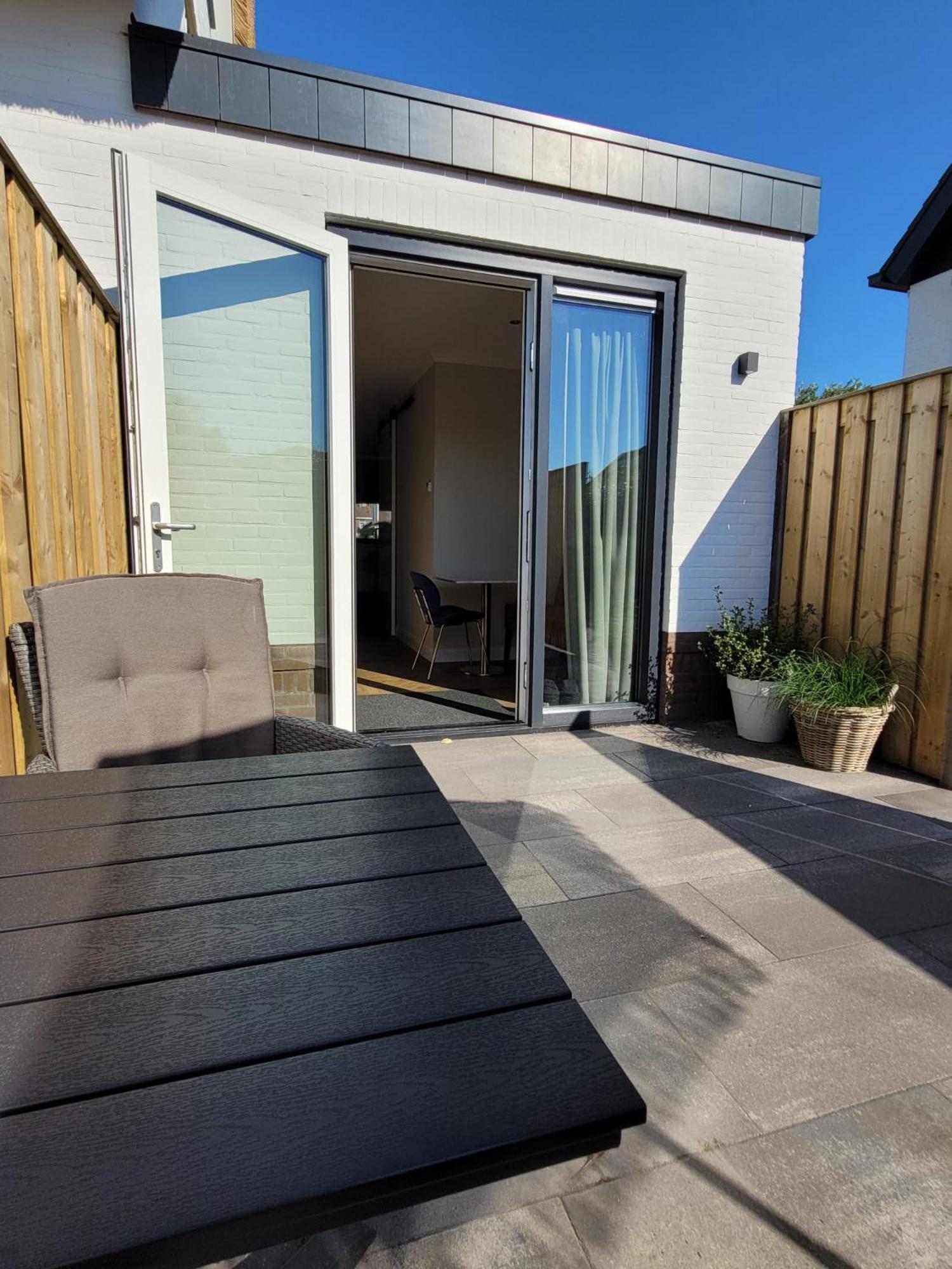 Luxe Kamer Langendam 48 Met Prive Terras Zoutelande Exterior foto